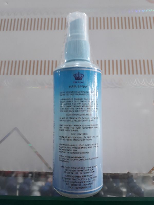 Keo Xịt Tóc Prince Sài Gòn Thu Ngọc 270ml
