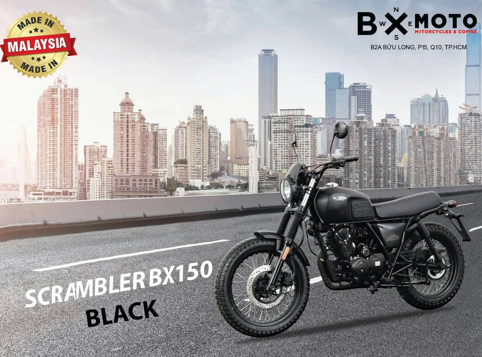 Cần đạp số cho các dòng Brixton 125/150