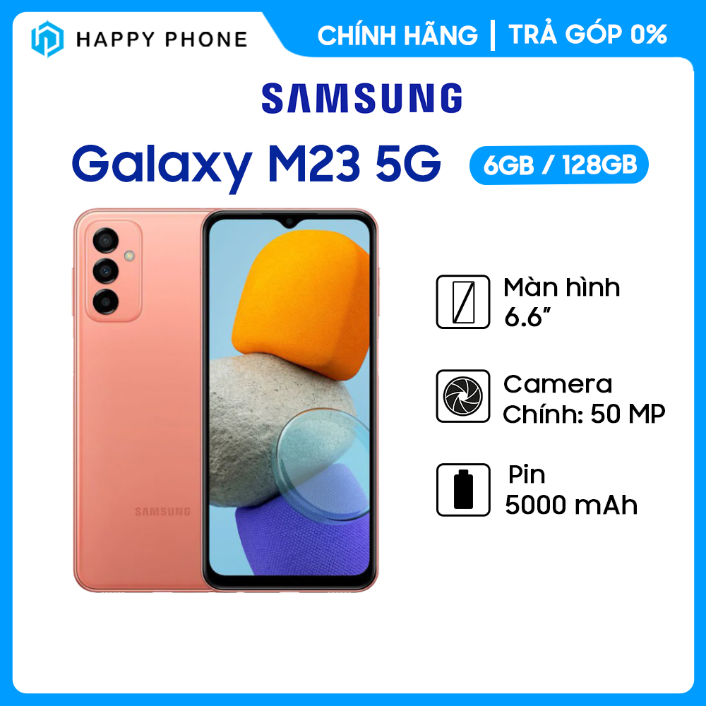 [VOUCHER 88K] Điện Thoại Samsung Galaxy M23 (6GB/128GB) - Hàng...