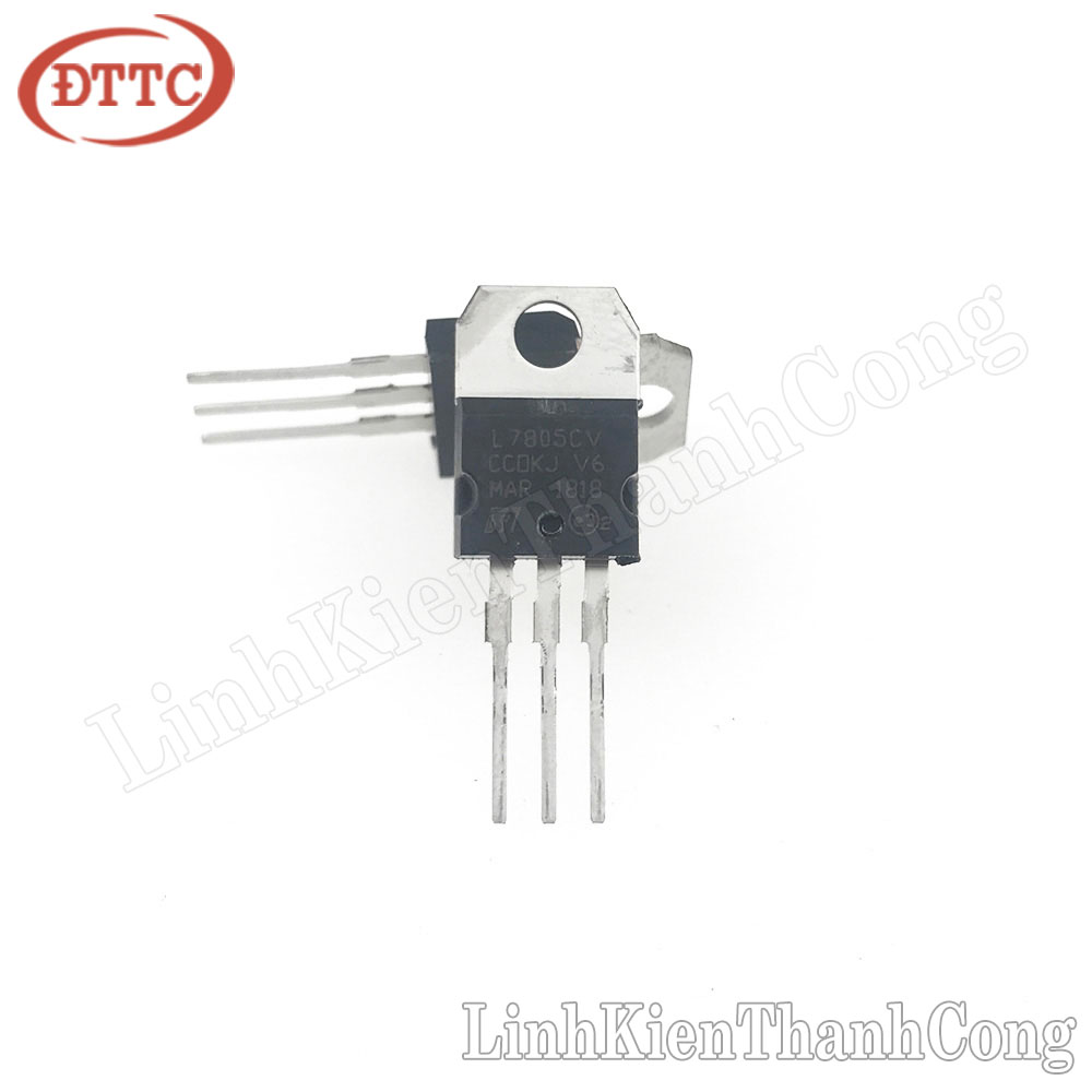 IC Nguồn L7805CV TO220 1.5A 5V