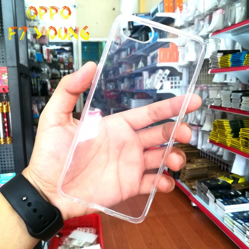 Ốp lưng dẻo trong Oppo F7 Youth (Loại đẹp, chống bẩn)
