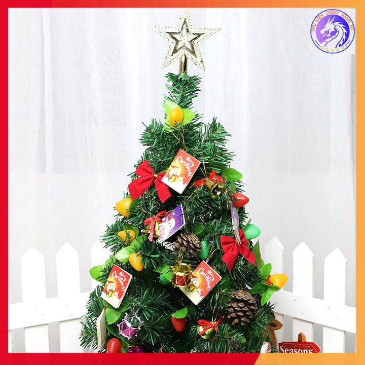 Cây Thông Noel Cao 60CM + Set Phụ Kiện Trang Trí