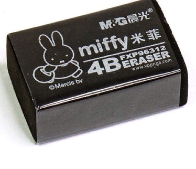 [MUA 2 GIẢM 5%]Set 3 gôm thỏ miffy 4B MG