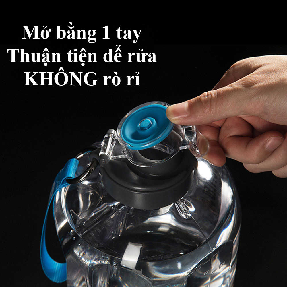 BÌNH ĐỰNG NƯỚC - Bình nước thể thao Shaker, dung tích 1-2,2 lít