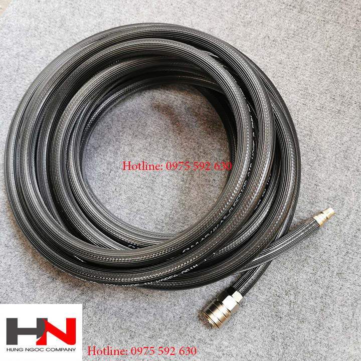 10m ống cao su và khớp nối tự động