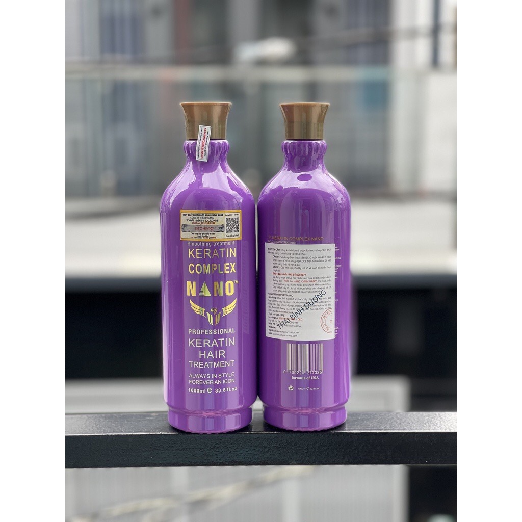 HẤP PHỤC HỒI KERATIN NANO COMPLEX 1000ml