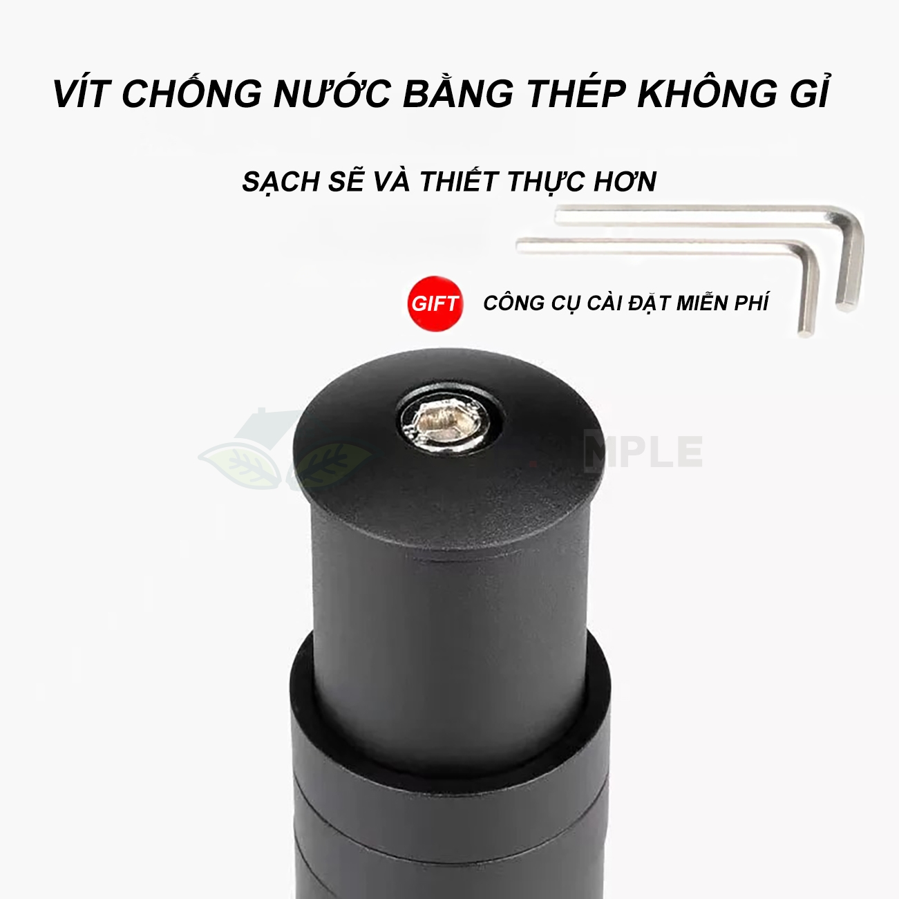 Phụ Kiện Nâng Tay Lái Xe Đạp Hợp kim nhôm Bộ nối tăng chiều cao ghi đông dễ dàng lắp đặt an toàn và bền