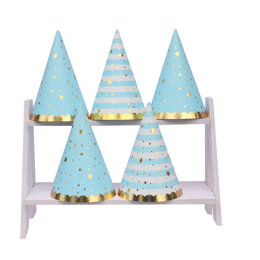 [HCM]5 Nón Mũ Đội Tiệc Ép Kim Cao Cấp Sinh Nhật Liên Hoan Nhiều Mẫu