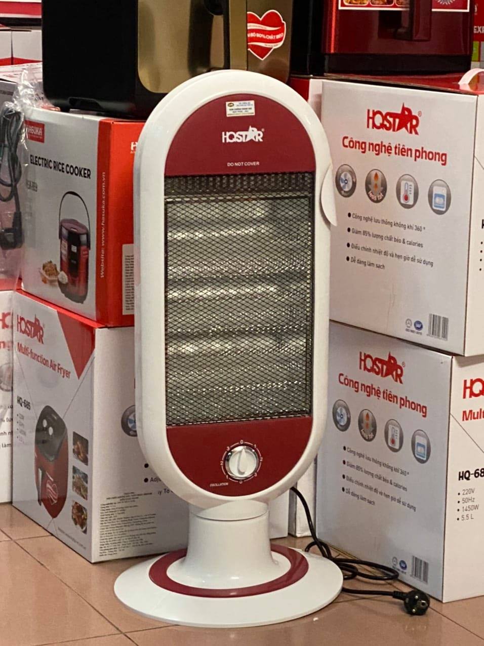 Máy sưởi điện bằng bóng Halogen