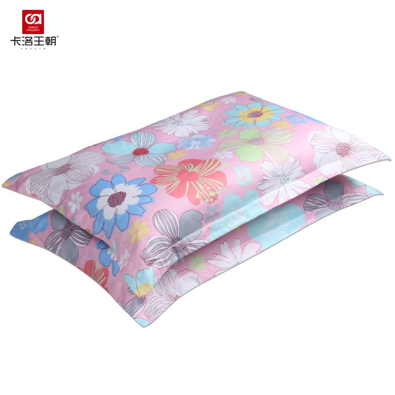 100% Cotton Vỏ Gối Cặp 100% Cotton Hoa In Vỏ Gối Người Lớn Duy Nhất 48*74 Không Bao Gồm Ruột Gối 2 Gói