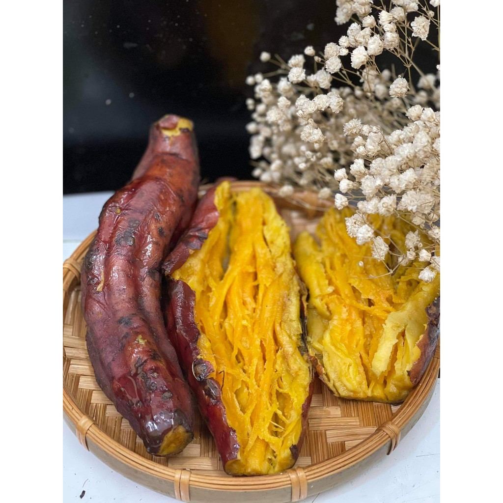 1 ký khoai lang mật loại trung, hấp nướng đều ngon- SAM LÊ SHOP