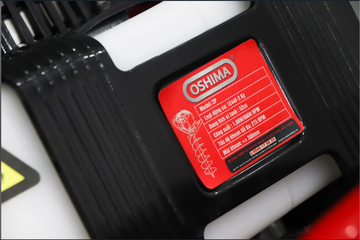 [HCM]Máy khoan đất oshima 2p tặng kèm mũi 150mm