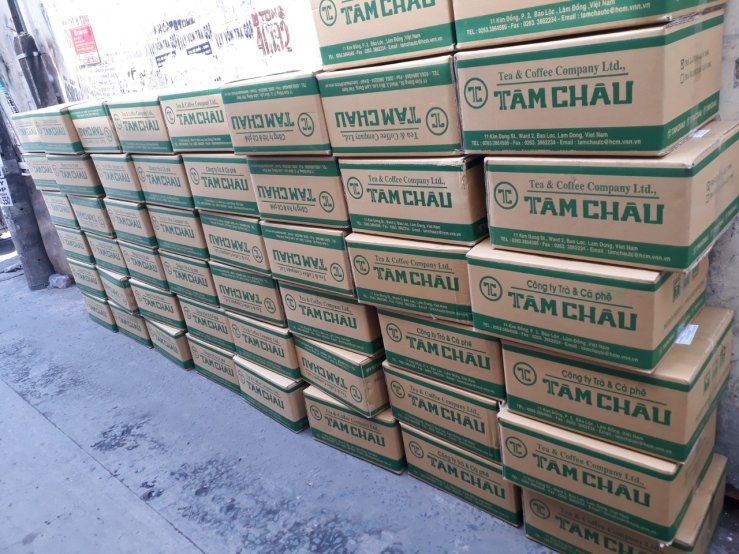 [HCM]Trà Oolong (Ô long, Olong) lon giấy Tâm Châu 100g