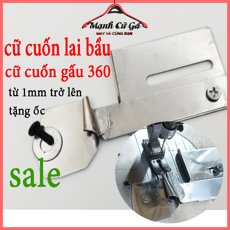 cữ cuốn lai , cữ cuốn gấu 360