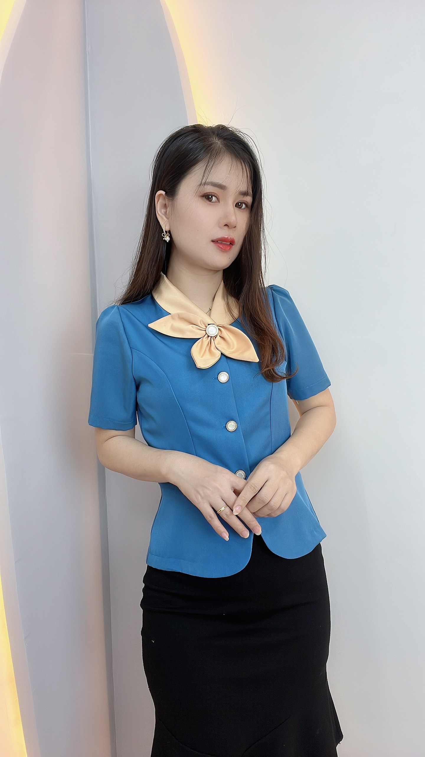 COM27 -  ÁO COMLE CÔNG SỞ SANG TRỌNG