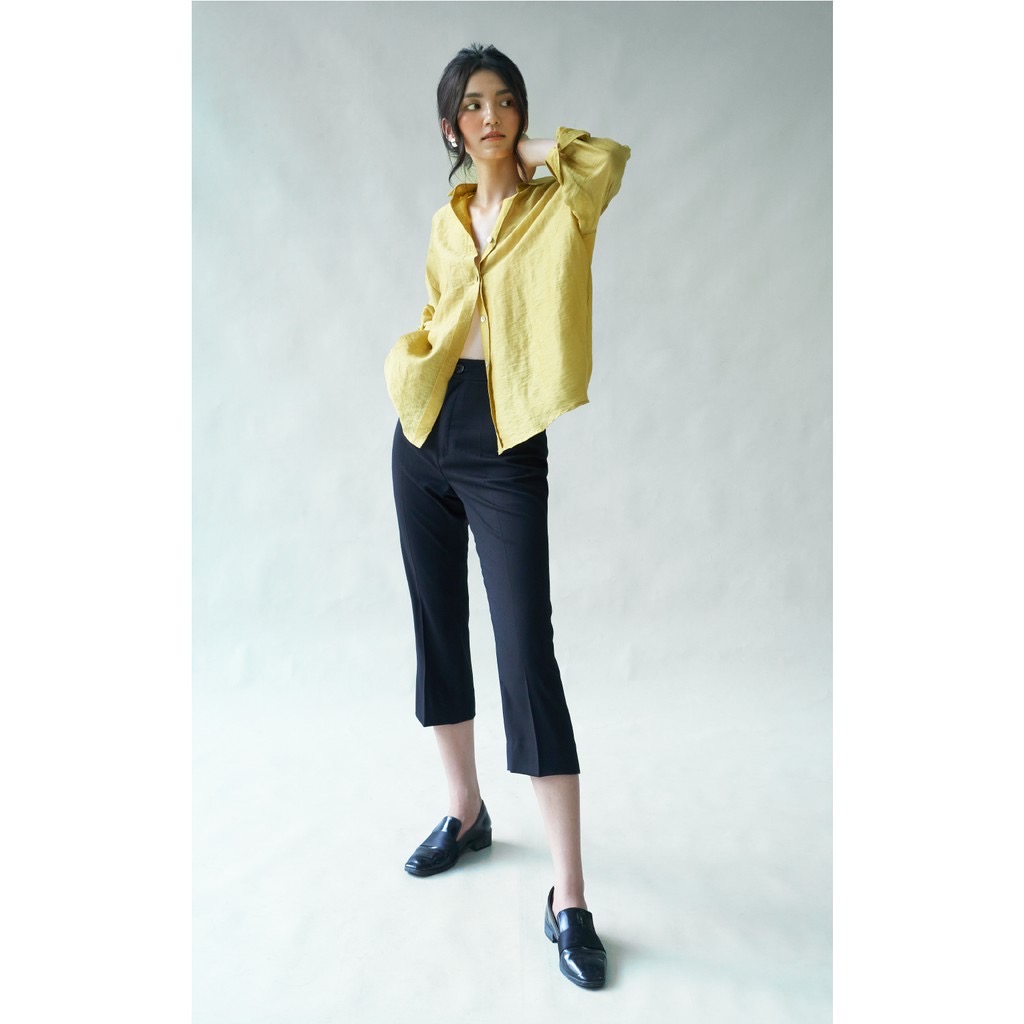 Quần lửng linen 2ND DATE TR020BL