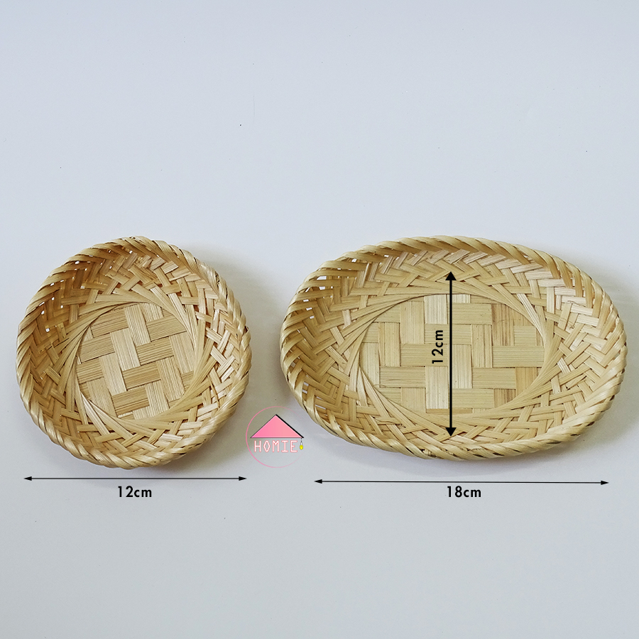Mẹt tròn và oval đựng hạt trang trí đa năng