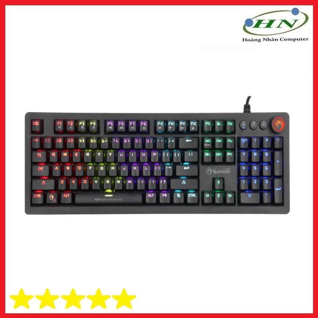 [HCM]Bàn Phím Cơ  Marvo KG917  LED