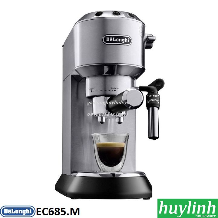 [Trả góp 0%]Máy pha cà phê Delonghi EC685