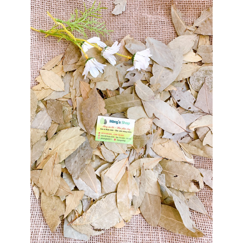 LÁ NGUYỆT QUẾ (LÁ THƠM, BAY LEAF) (200g hút chân không)