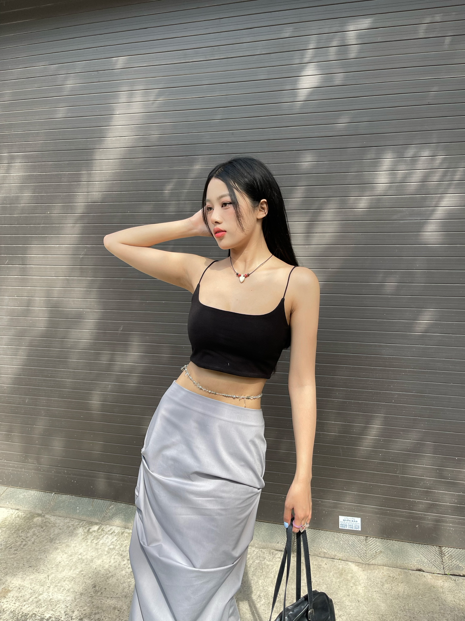 Áo croptop nữ 2 dây | LUNA TOP - CLÉLIE