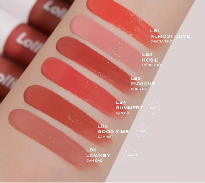 Má Hồng Dạng Kem OFÉLIA Lolli Liquid Blush - Ofelia Cho Đôi Má Hồng Xinh Xắn [LB01 - LB02 - LB03 - LB04 - LB05 - LB06]