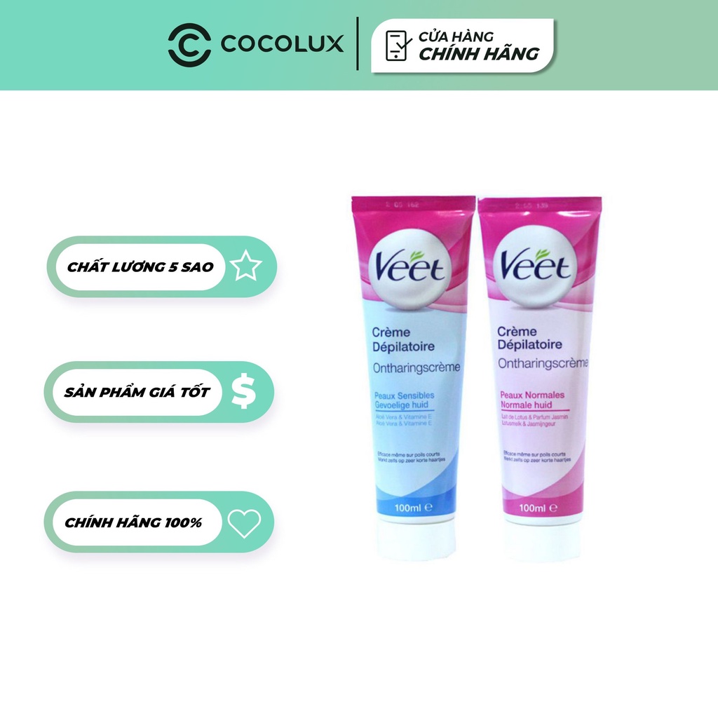 Kem tẩy lông veet silk & fresh