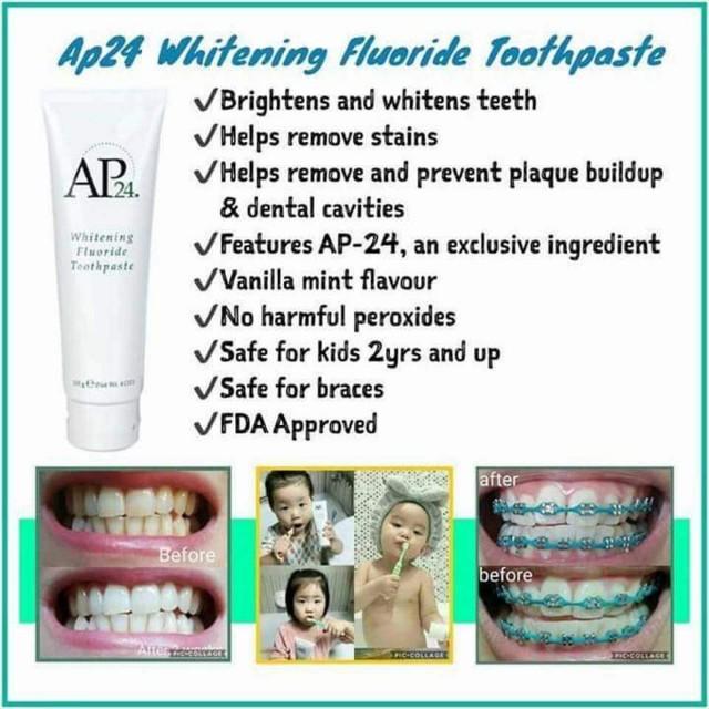 BỘ 3 KEM ĐÁNH RĂNG AP24 NUSKIN
