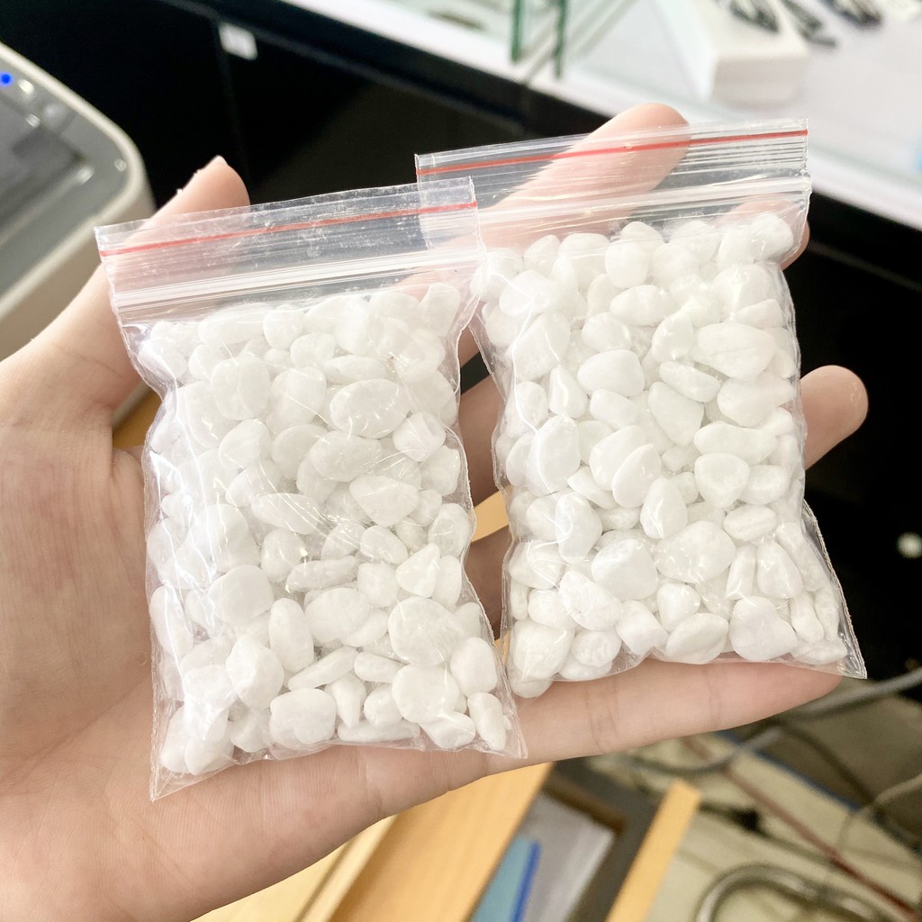 Sỏi trắng, sỏi vàng , rải mặt trang trí sen đá, sân vườn/ chậu cây, dyi, terrarium
