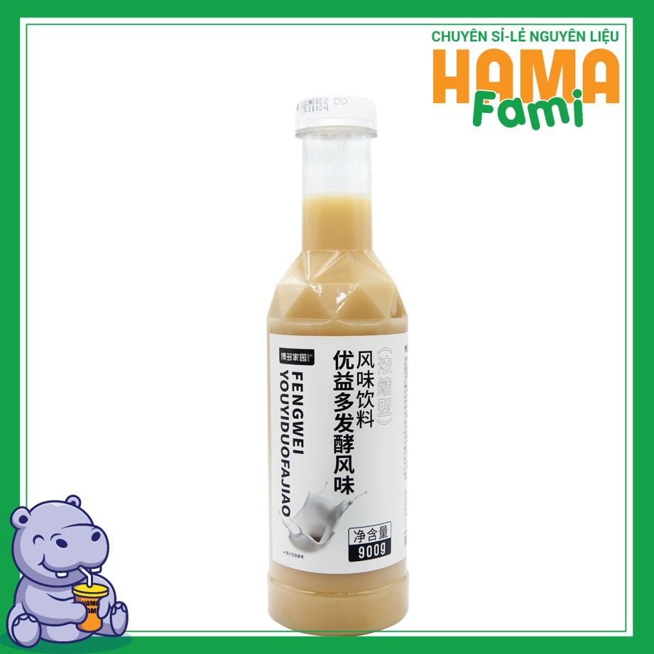 Siro sữa chua Boduo (chai 900g)