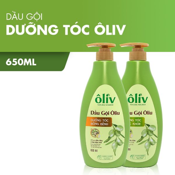Dầu Gội Ôliu Dưỡng Tóc Chắc Khỏe 650ml