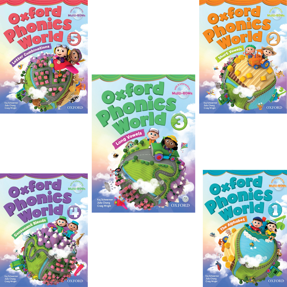 Bộ oxford phonics world (bộ 2c)