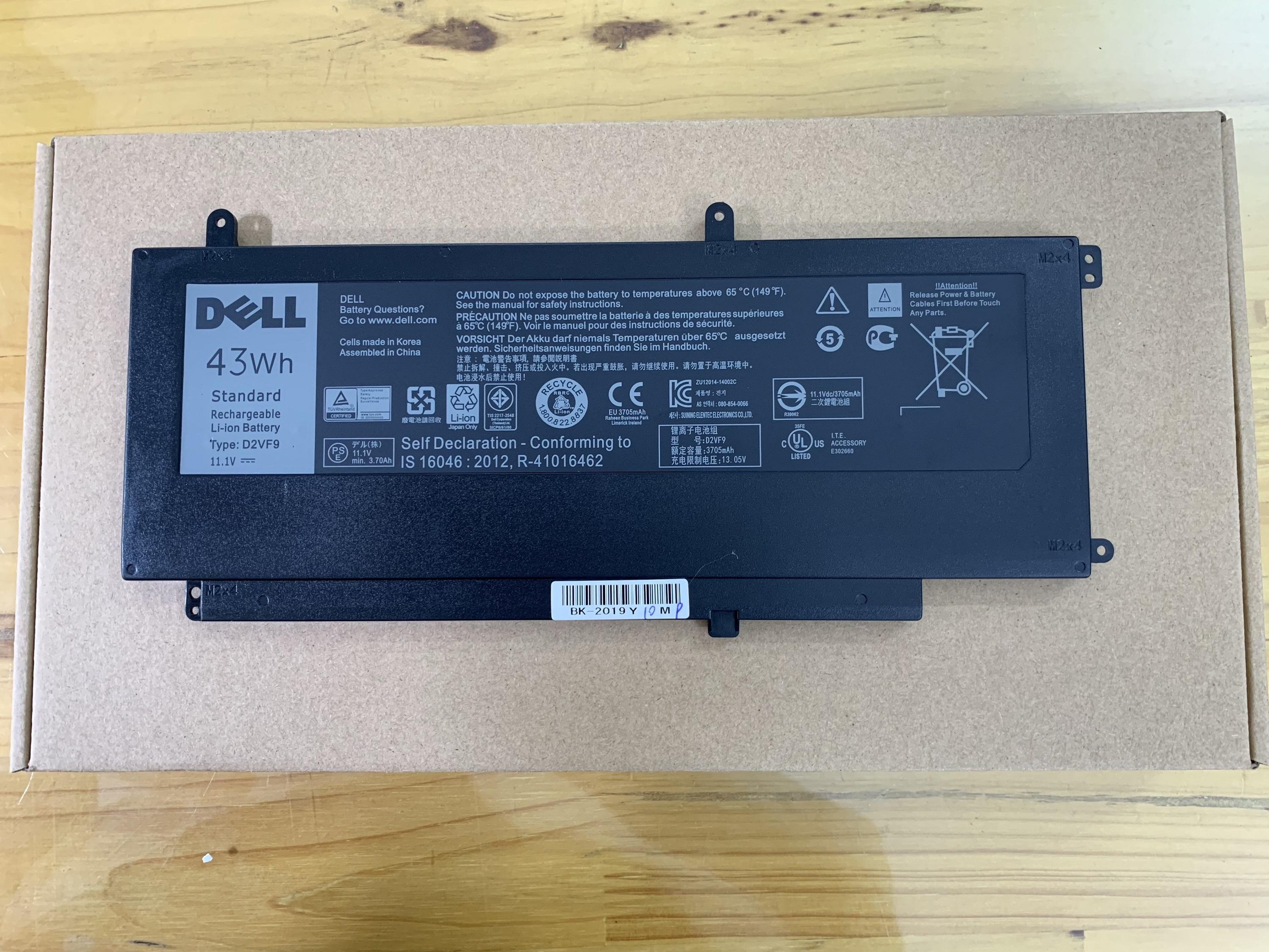 Pin laptop dell inspiron 7547, 7548 - 43wh - battery dell zin