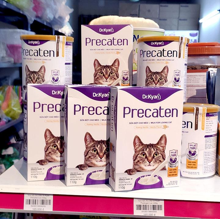 [HOÀN TIỀN 10%]Sữa bột cho mèo Dr.Kyan Precaten Lon 400g - Cutepets