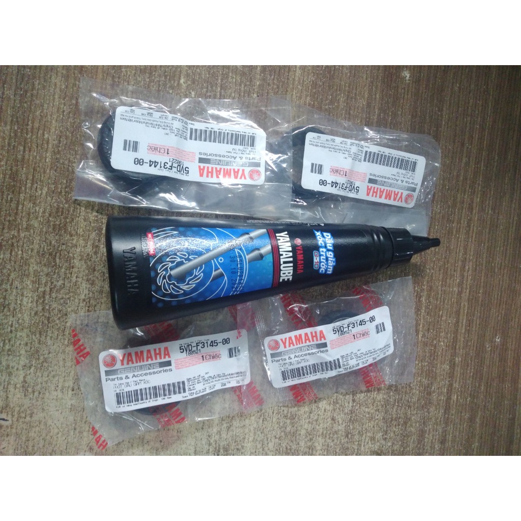 Bộ phốt phuộc trước Yamaha (Phốt phuộc + phốt bụi)