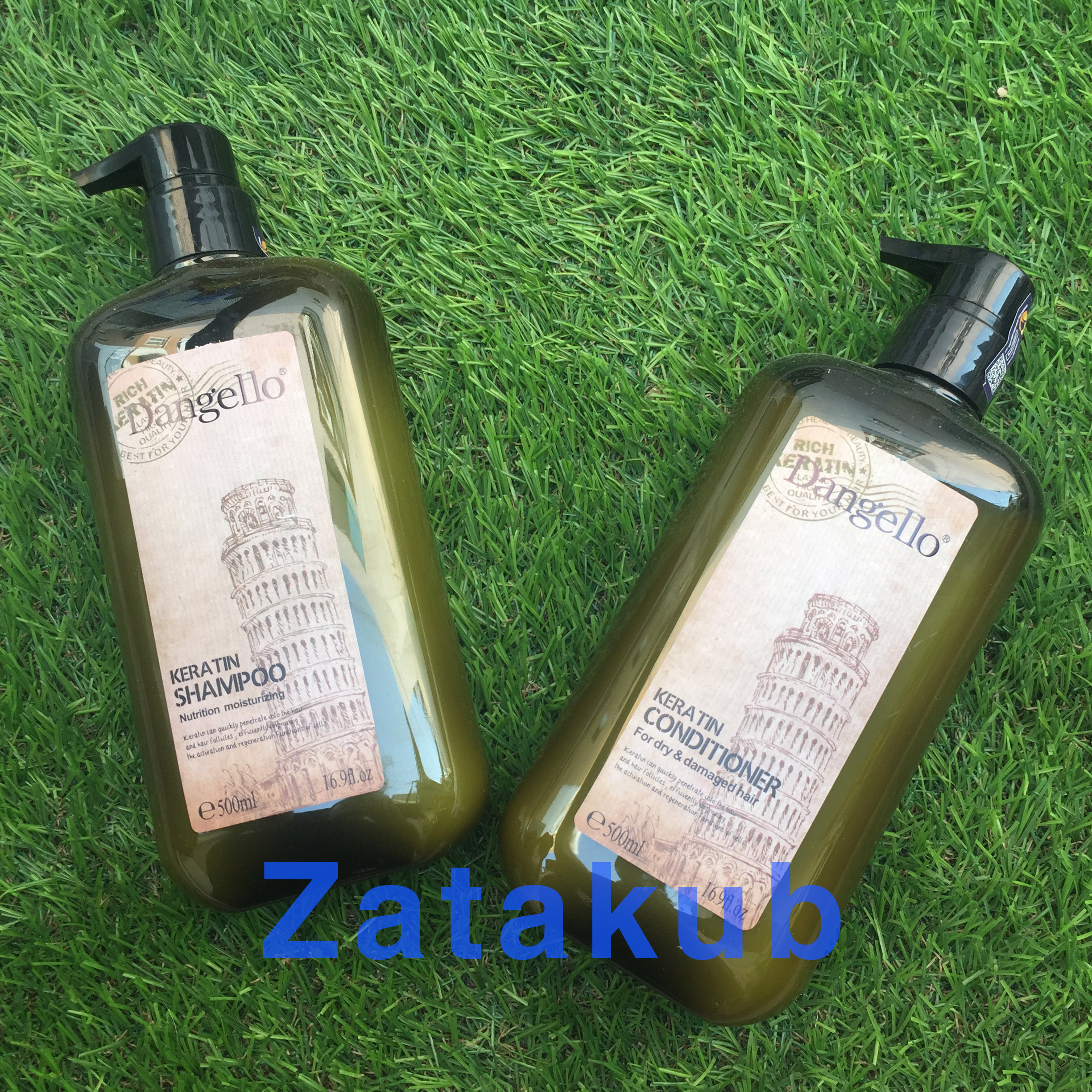 [HCM]Dầu gội xả siêu mượt Dangello Keratin 500mlx 2