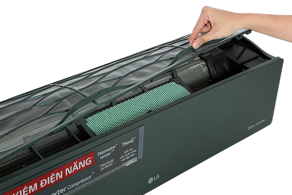 [FreeSHIP COD HN + công Lắp nội thành HN]Điều hòa LG DUALCOOL™Inverter 1 chiều 12.000 BTU (V13APIG)