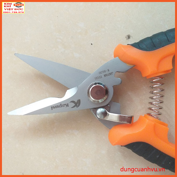 Kéo cắt tỉa cành cây Kapusi lưỡi thẳng
