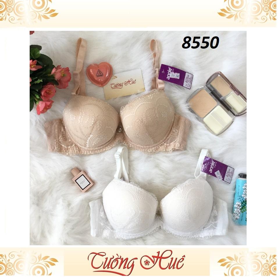 Áo lót nữ annie 8550 mút dày phổi ren.