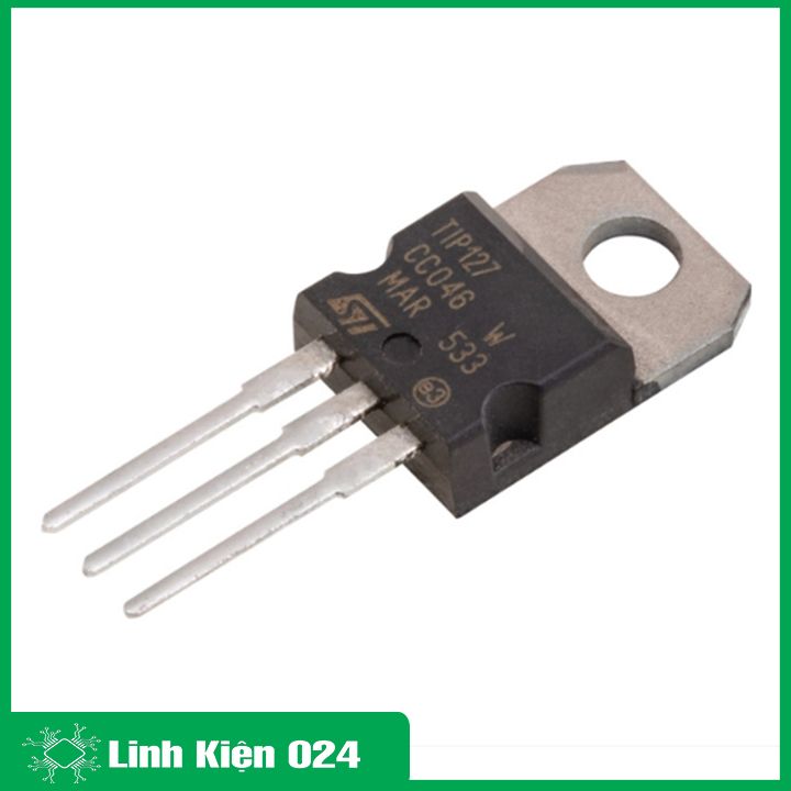 Transistor TIP127 TO-220 PNP 100V-5A công suất 65W