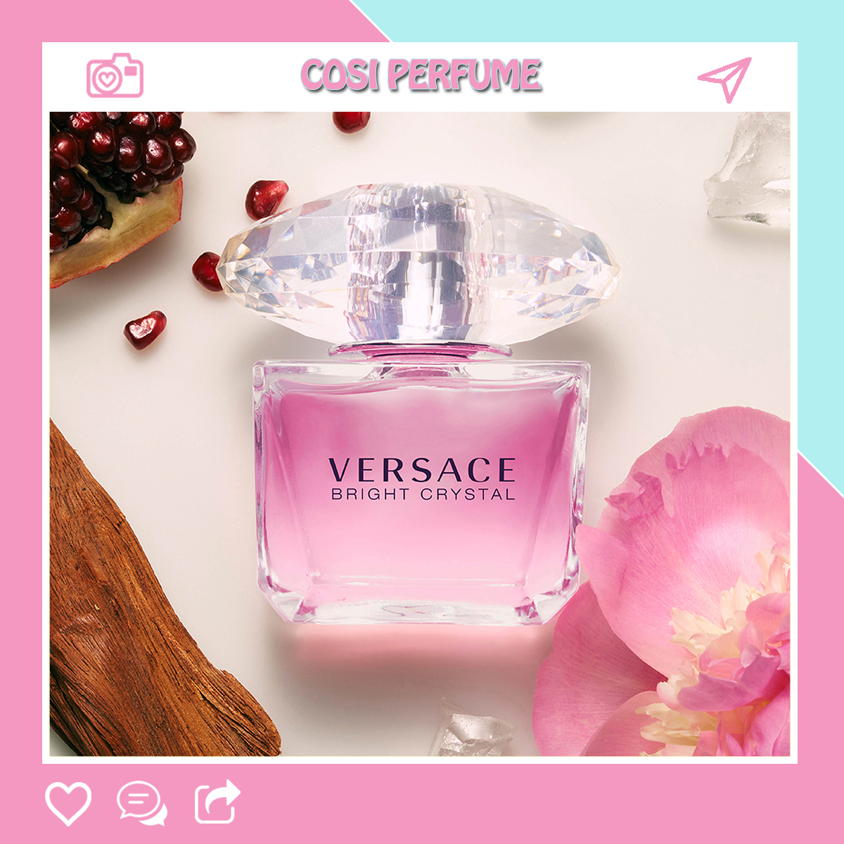 Nước Hoa Nữ Versace Bright Crystal 90ML
