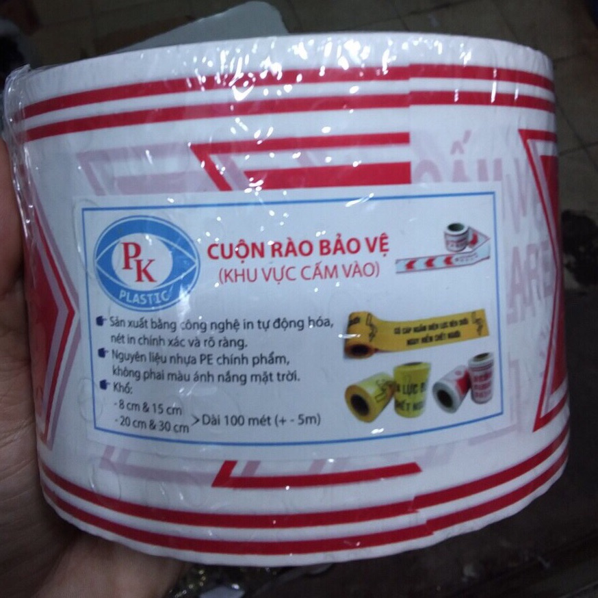 [HCM]Cuộn rào bảo vệ khu vực cấm vào Patoca Shop