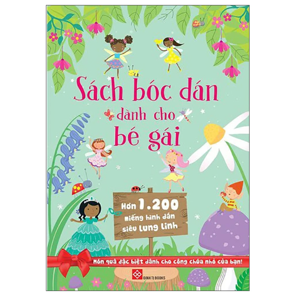 Fahasa - bộ sách bóc dán dành cho bé gái
