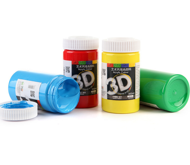 Combo 7 màu vẽ Acrylic 3D hộp 300ml (Khách chọn màu)