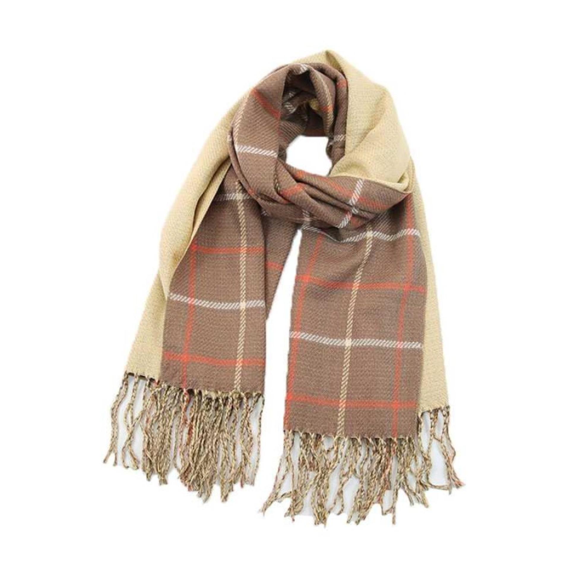 Khăn Choàng Dạ Cashmere Thu Đông Cao Cấp DA-01