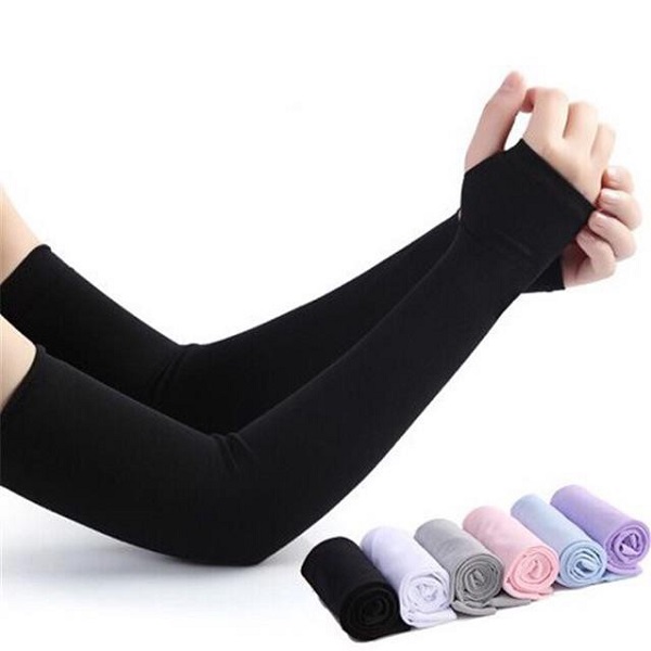 Găng tay chống nắng Letslim (Đen)
