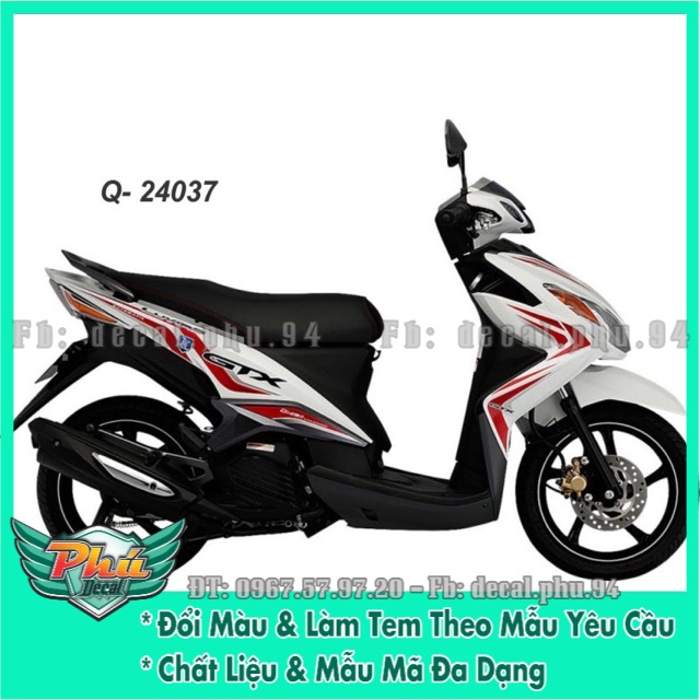 Tem rời Luvias Rời đỏ trắng GTX