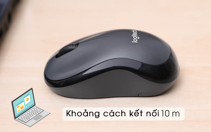 [TopSeller2022] Chuột không dây Logitech Silent M220 Không Tiếng Ồn Màu Đen,Hồng