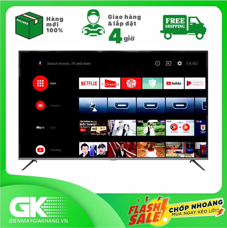 Bảng giá Smart Tivi Android TCL 4K 65 inch L65P8