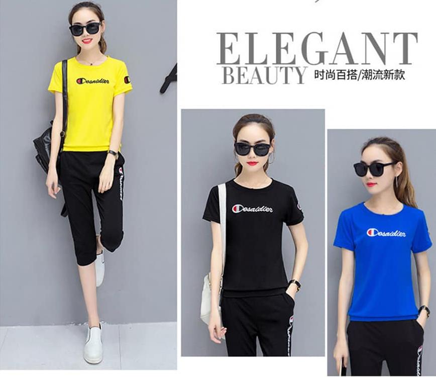 BỘ ĐỒ LỮNG COTTON THÊU CHỮ SIÊU ĐẸP